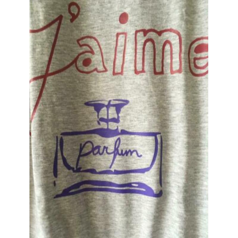 Nieuw ??grijs shirt met opdruk ??158/164??WE