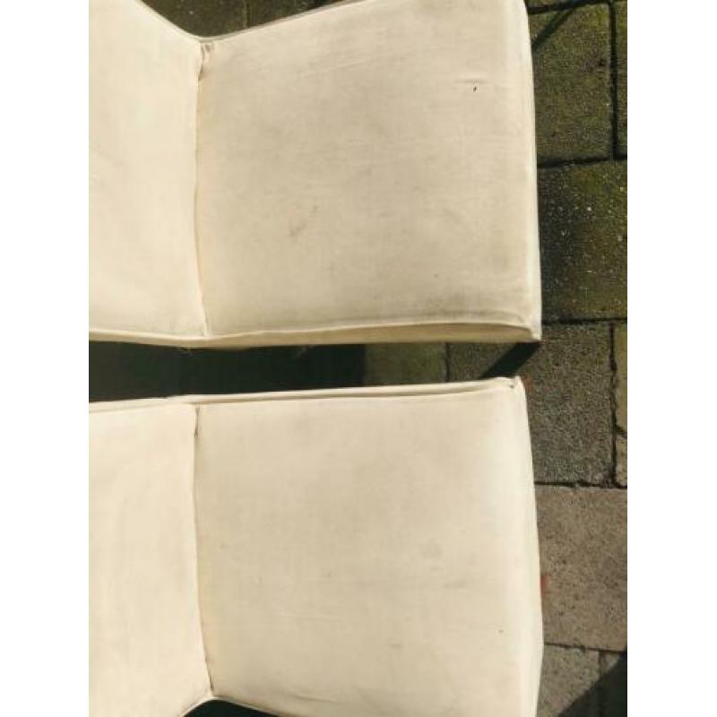 Eettafel stoelen, gebruikt. Voor beide tezamen €10,-