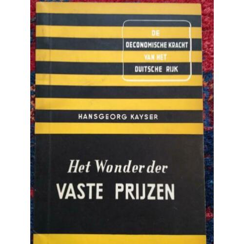 Het wonder der vaste prijzen | Hansgeorg Kayser
