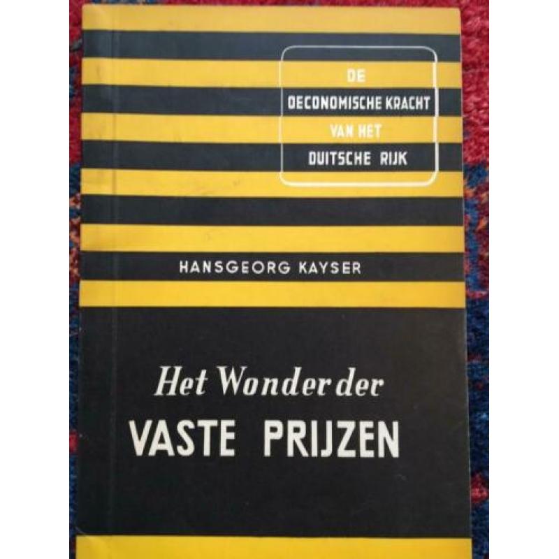 Het wonder der vaste prijzen | Hansgeorg Kayser