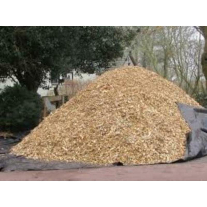 houtsnippers voor paadjes en de tuin