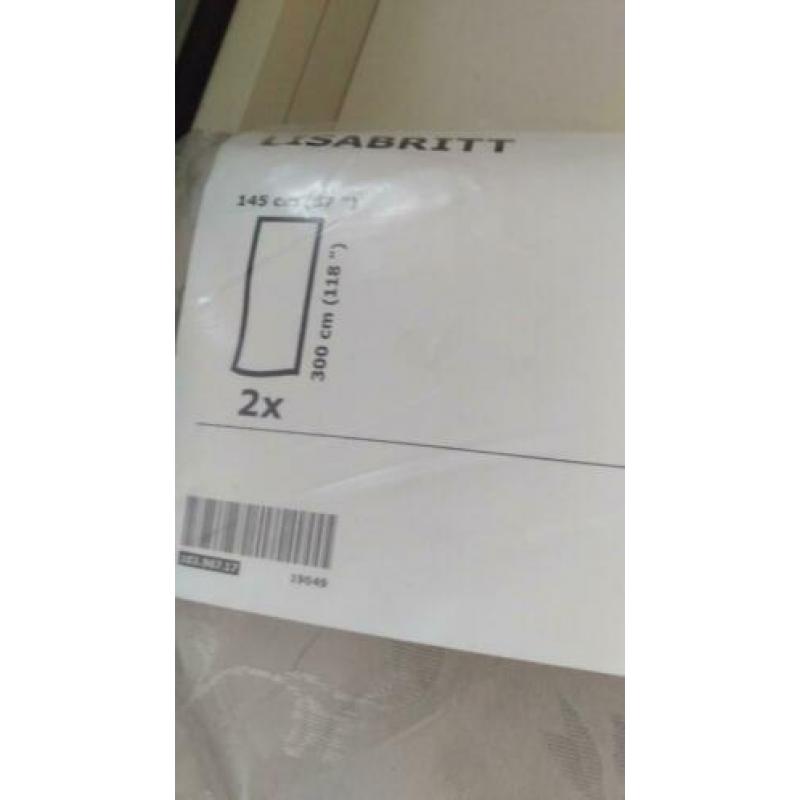 Ikea gordijnen 4 stuk nieuw