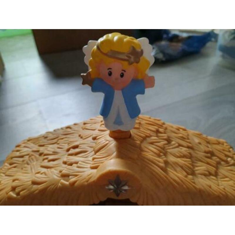 Kerststal little people