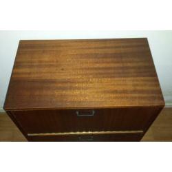 Vintage jaren 60 Simpla Lux teak kastje dressoir no retro