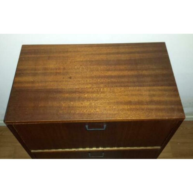 Vintage jaren 60 Simpla Lux teak kastje dressoir no retro