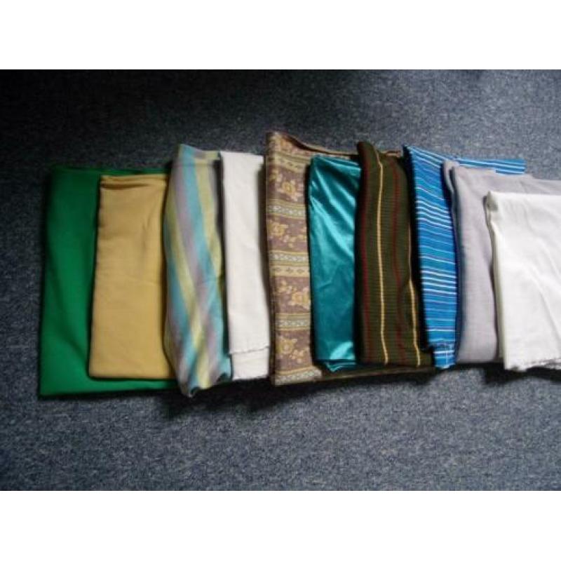 AANBIEDING,,,,16 LAPPEN STOF voor 17,50euro