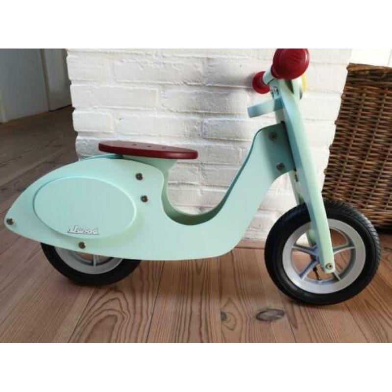 NIEUW Janod loop scooter mint groen