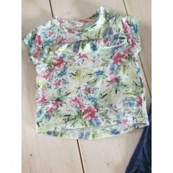Shirtje en legging mt.68 i.z.g.s