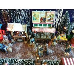 Lemax Reclamebord kerstdorp kersthuisjes kerst