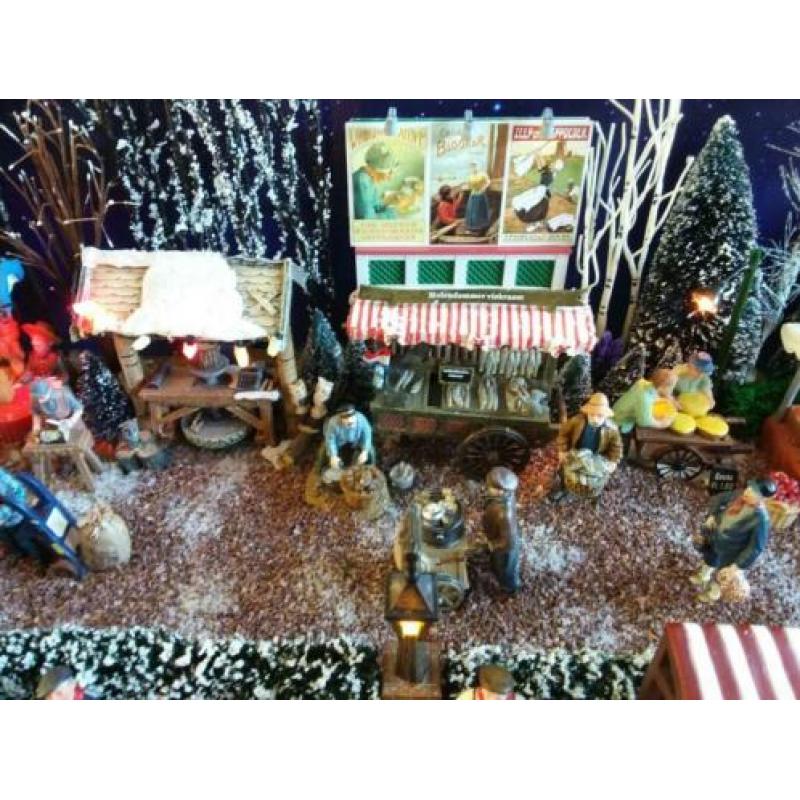 Lemax Reclamebord kerstdorp kersthuisjes kerst