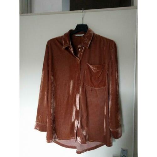 Velours blouse YAYA maat 44