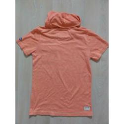 Retour t-shirt oranje maat 10 = 140