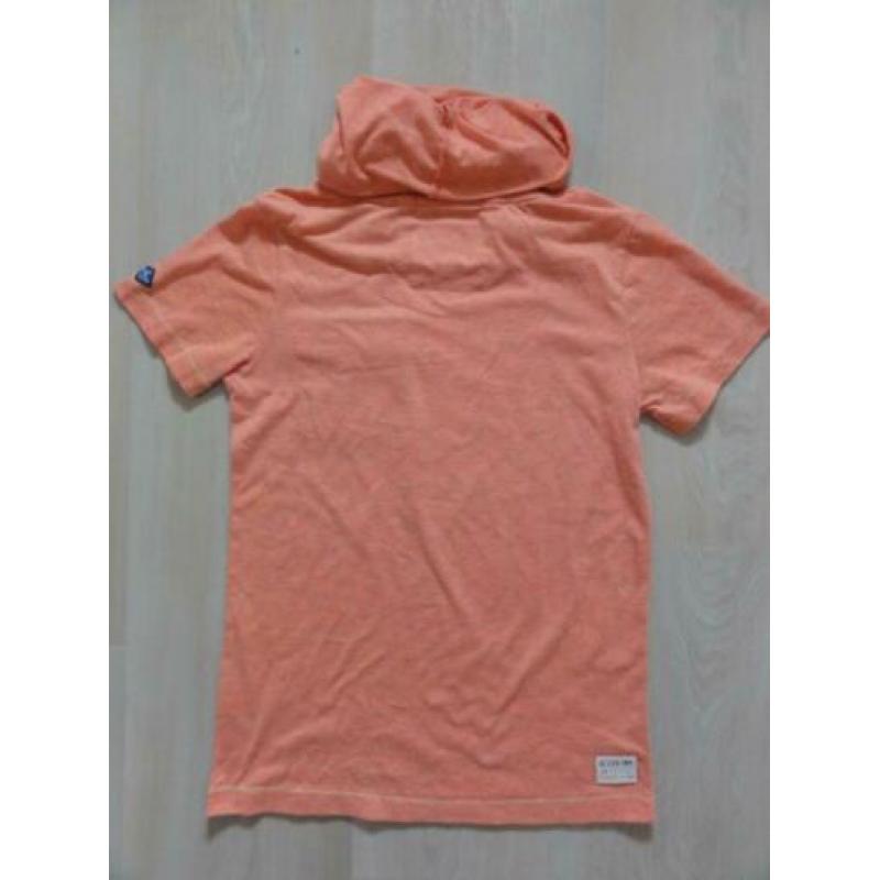 Retour t-shirt oranje maat 10 = 140