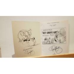 Originele tekening Suske en Wiske Paul Geerts