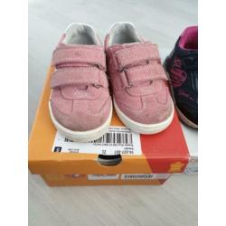 2 paar leren schoenen Geox en Twoday - maat 22