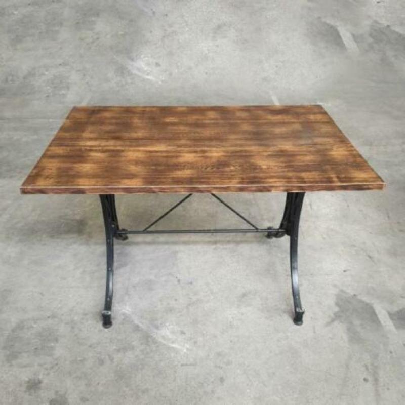 67x oud bruin cafe stoelen, houten horeca cafestoelen 748