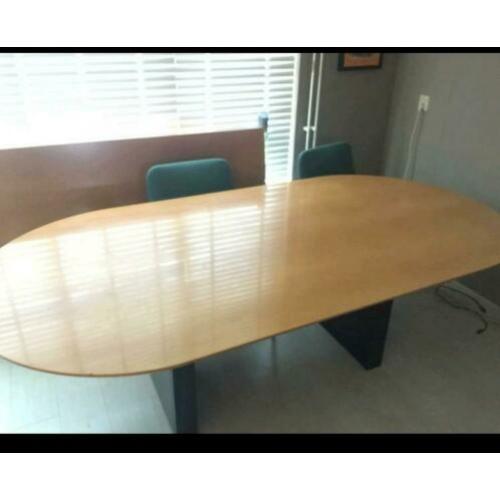 Eettafel vergader tafel