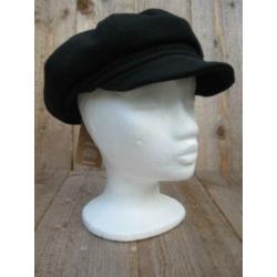 Dames zwarte winterpet van Fiebig Maat 56