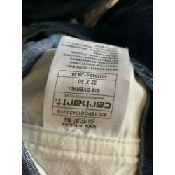 Carhartt denim dungarees