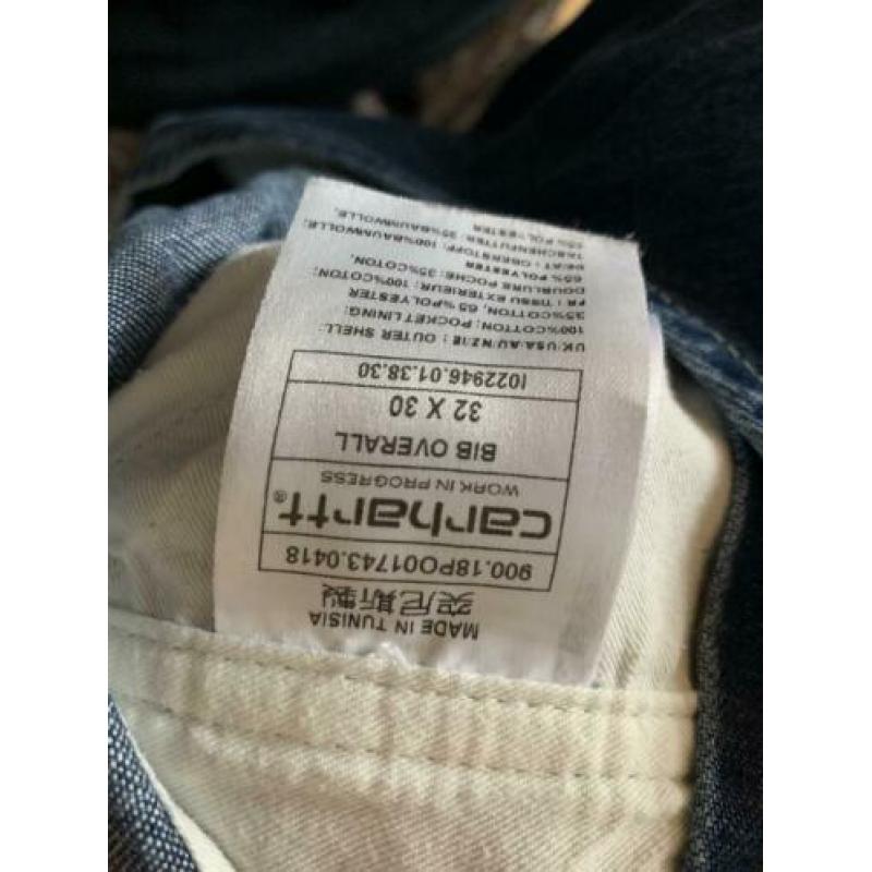 Carhartt denim dungarees