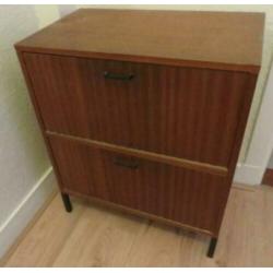 Vintage jaren 60 Simpla Lux teak kastje dressoir no retro
