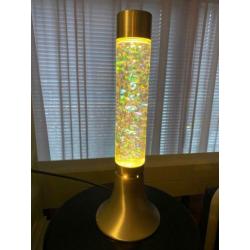 Lava lamp - 38cm - metaal en glas - elektrisch - kinderkamer