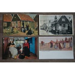 partij ansichtkaarten van Volendam, 24 stuks