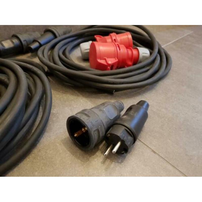 H07rn-f snoer stroom verlengsnoer haspel kabel kracht