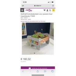 Houten speeltafel baby/peuter