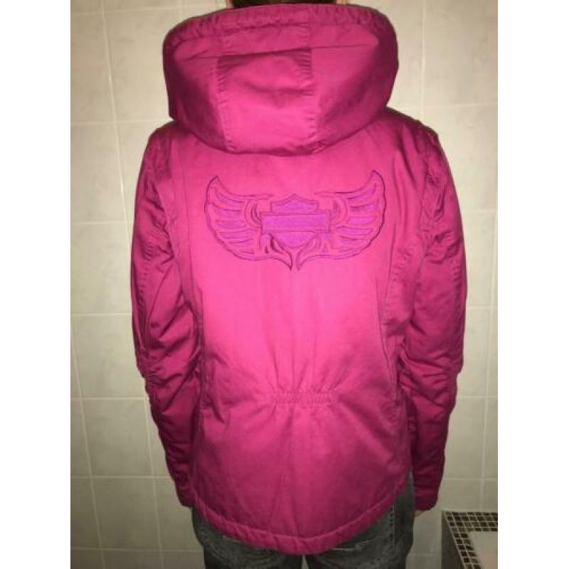 Winterjas dames Harley Davidson 3in1 jas bodywarmer 2-zijdig