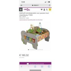 Houten speeltafel baby/peuter