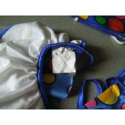 Carnavalspak clown maat 46