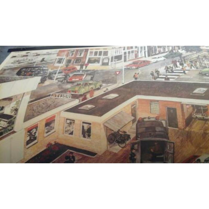 Oude schoolplaten