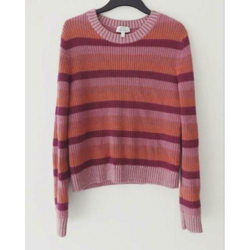 & other stories trui roze streep M