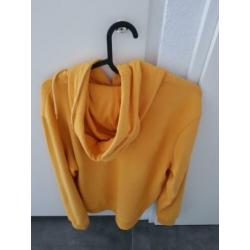 Jack en Jones gele hoodie/trui maat S