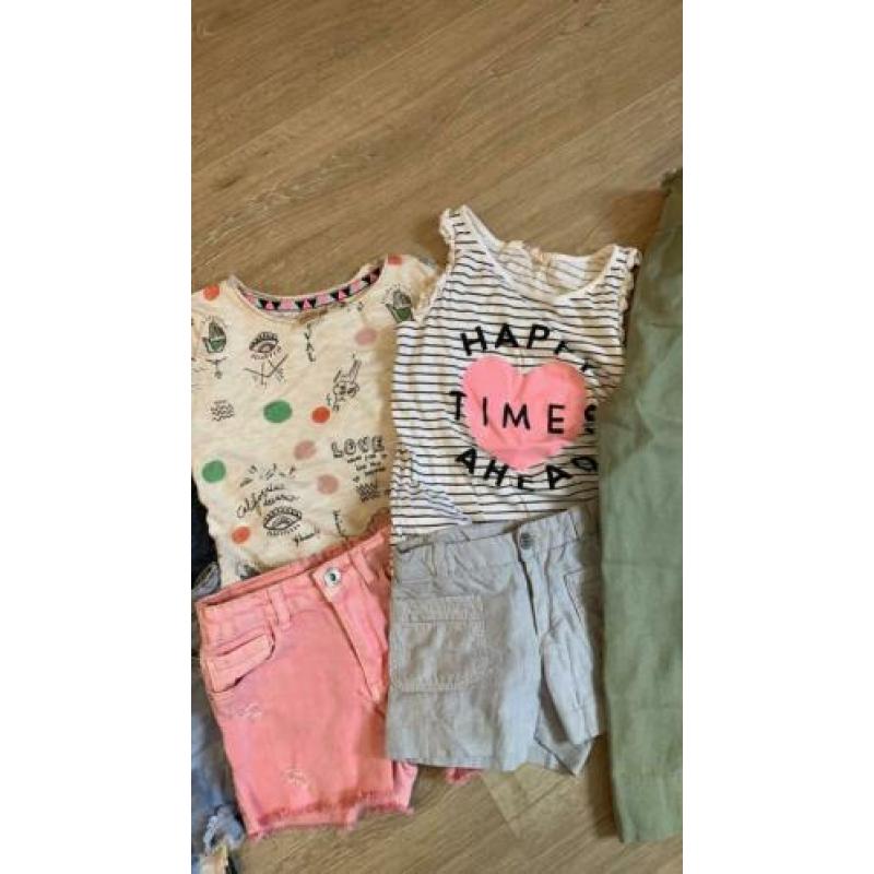 Meisje 122 zomerpakket Zara,Indian blue jeans,tumble ‘n dry