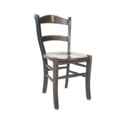 67x oud bruin cafe stoelen, houten horeca cafestoelen 748