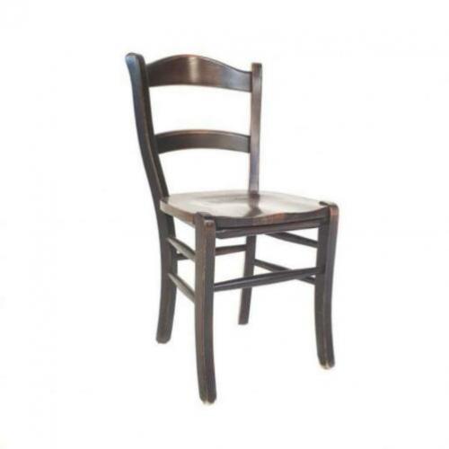 67x oud bruin cafe stoelen, houten horeca cafestoelen 748