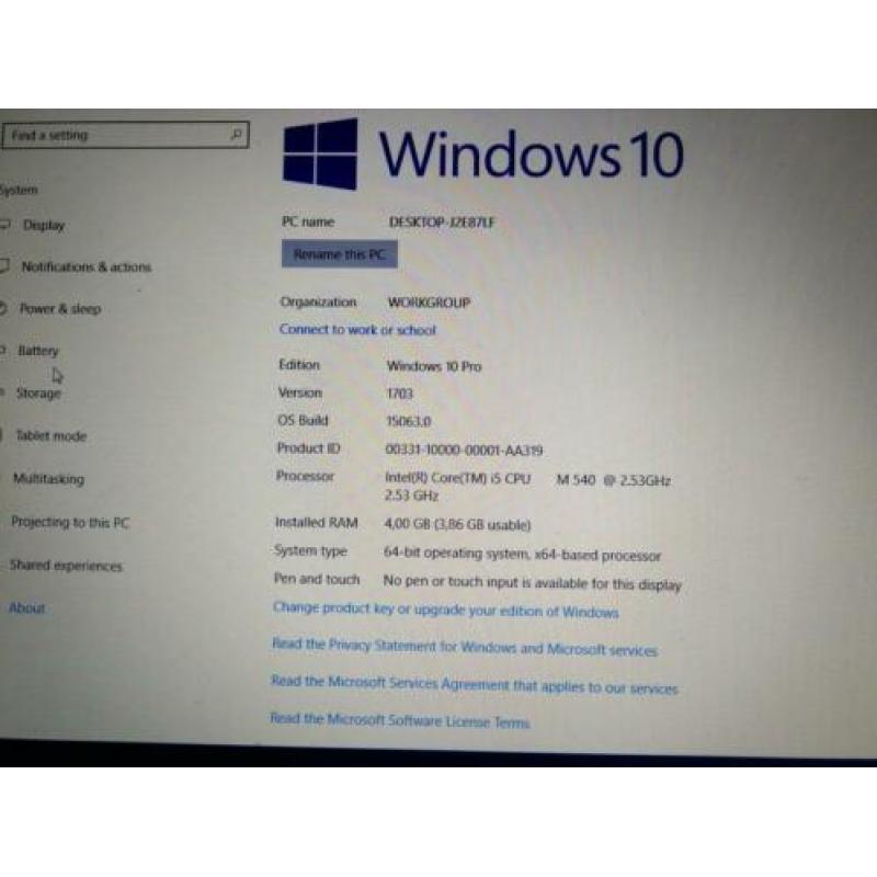 Laptop Dell Latitude Core i5