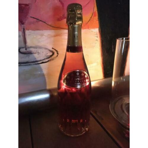 Zeldzame Cartier Brut Rose Champagne