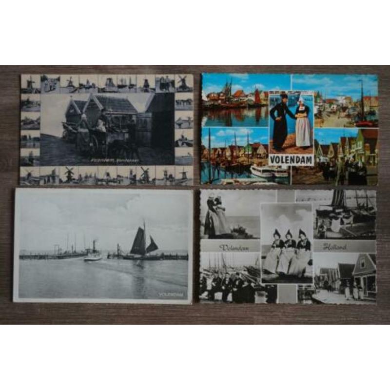 partij ansichtkaarten van Volendam, 24 stuks
