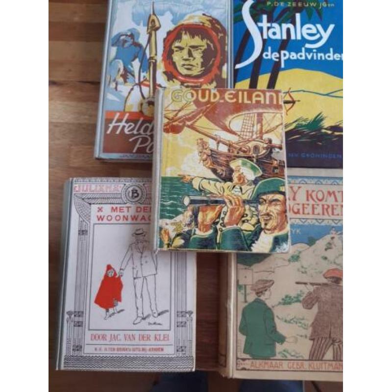 Nostalgie oude jeugdboeken, zie de foto's