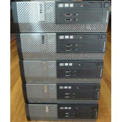 Dell Optiplex i5-4590 4e generatie complete desktops!