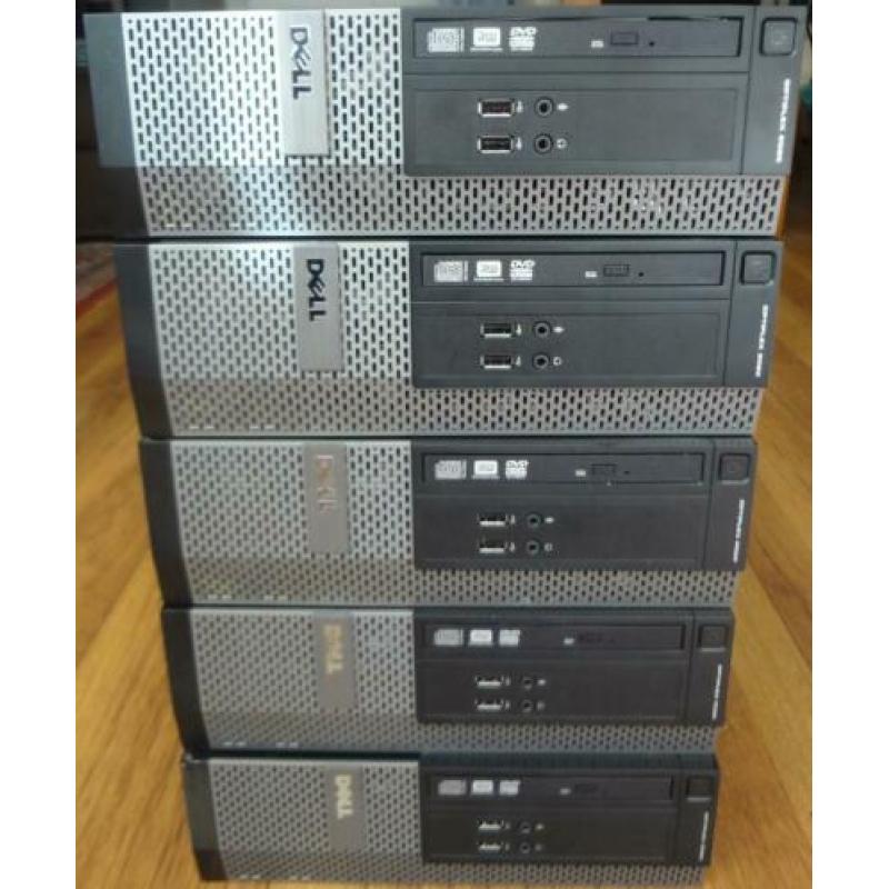 Dell Optiplex i5-4590 4e generatie complete desktops!
