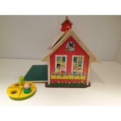 Ficher Price speelschooltje, vintage