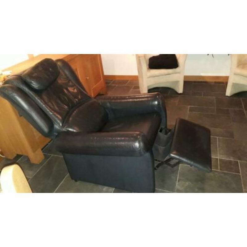 relax stoel geheel leder