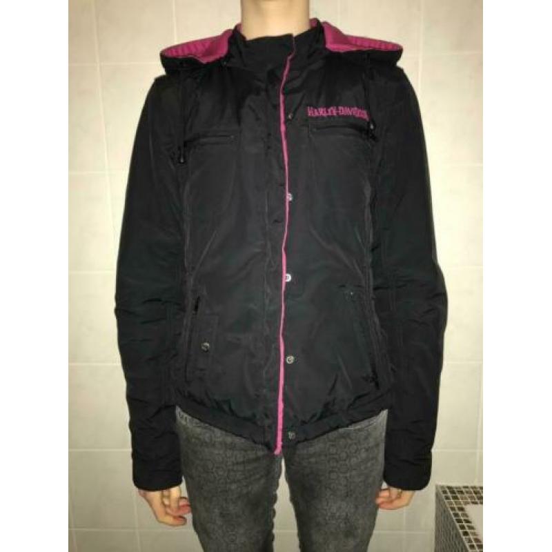 Winterjas dames Harley Davidson 3in1 jas bodywarmer 2-zijdig