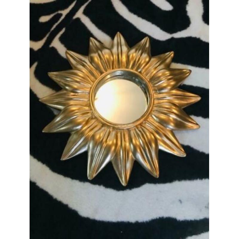 vintage sunburst spiegel Hollywood Regency