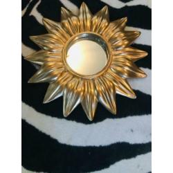 vintage sunburst spiegel Hollywood Regency