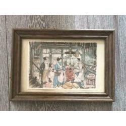 4 stuks Anton Pieck in lijst